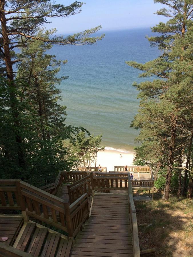 Holiday Home Slavia New 600 Z Balkonem Przy Plazy Miedzyzdroje Exterior foto